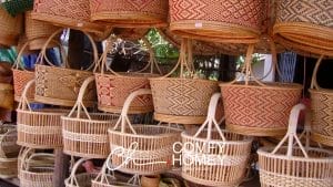 Hand-Woven Baskets and Mats