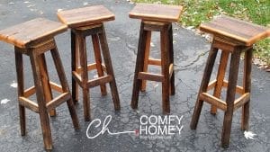 Section 2 Classic Wooden Bar Stools in the Philippines