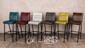 Section 4 Industrial-Style Metal Bar Stools in the Philippines